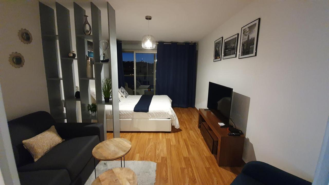Appartement T1 Marseille Prado Chanot Plage Eksteriør bilde