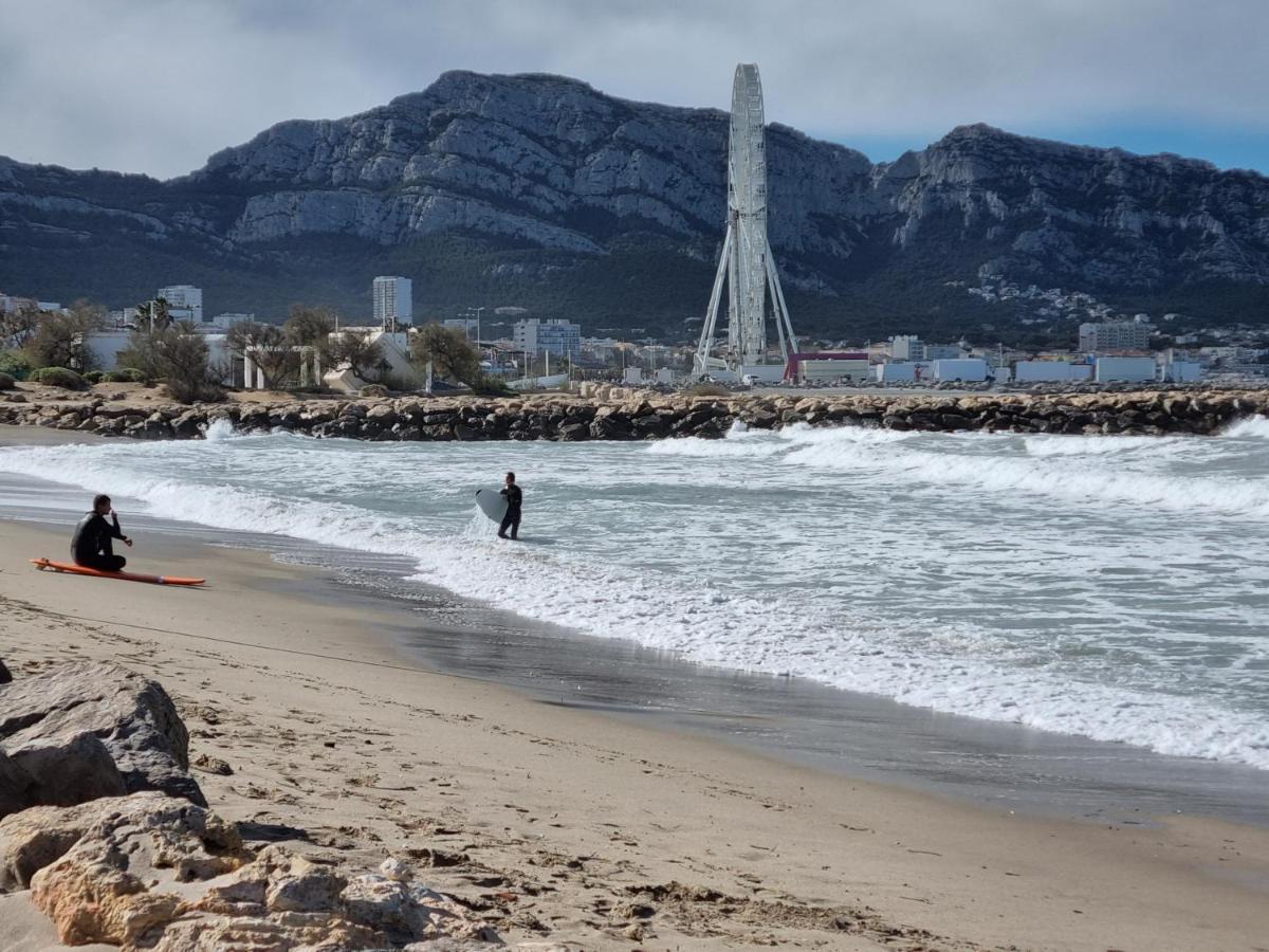 Appartement T1 Marseille Prado Chanot Plage Eksteriør bilde