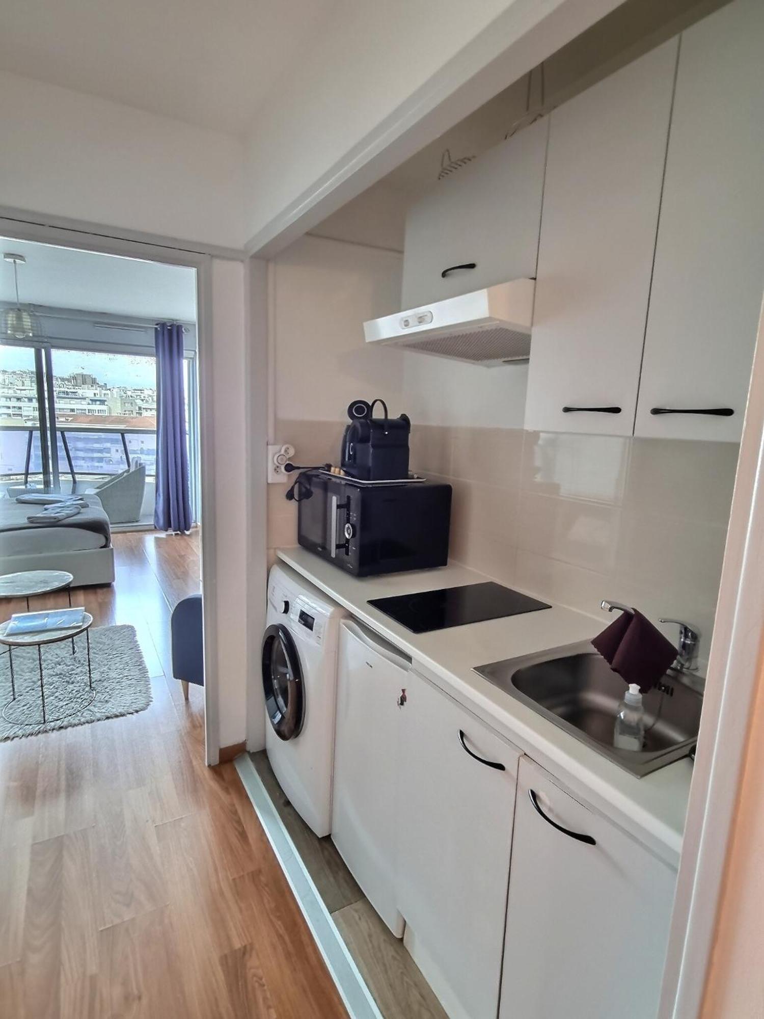 Appartement T1 Marseille Prado Chanot Plage Eksteriør bilde