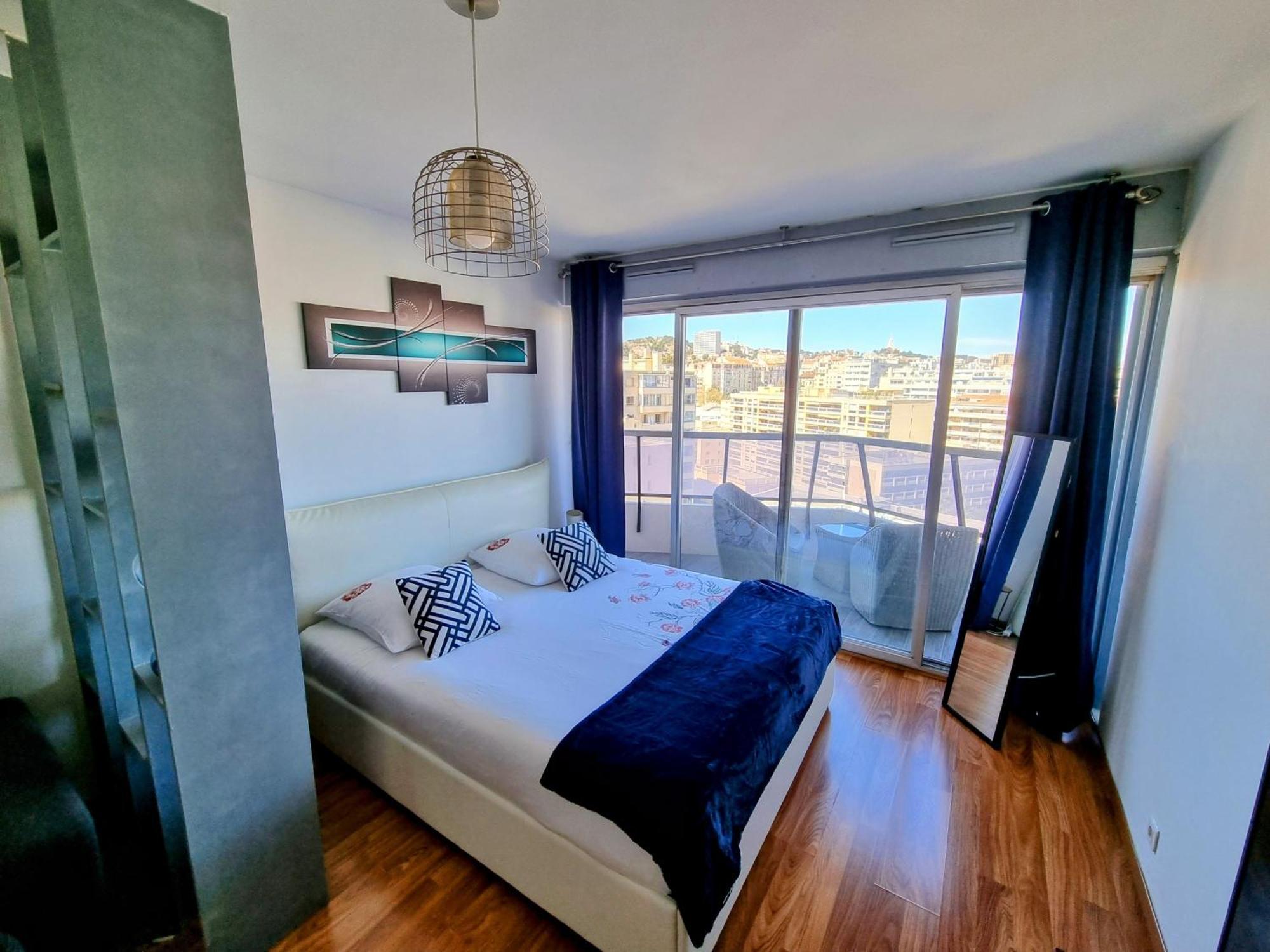 Appartement T1 Marseille Prado Chanot Plage Eksteriør bilde