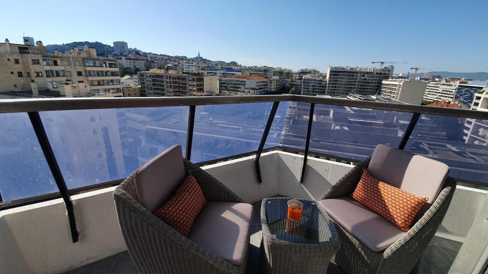 Appartement T1 Marseille Prado Chanot Plage Eksteriør bilde
